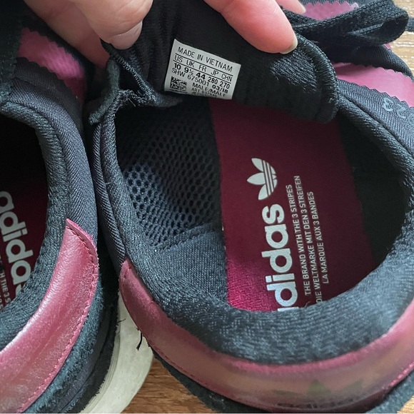 Men’s Adidas Original I-5923 Black/Collegiate Burgundy - Picture 3 of 3